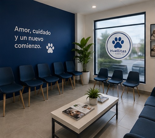 Sala de espera de Huellitas Home
